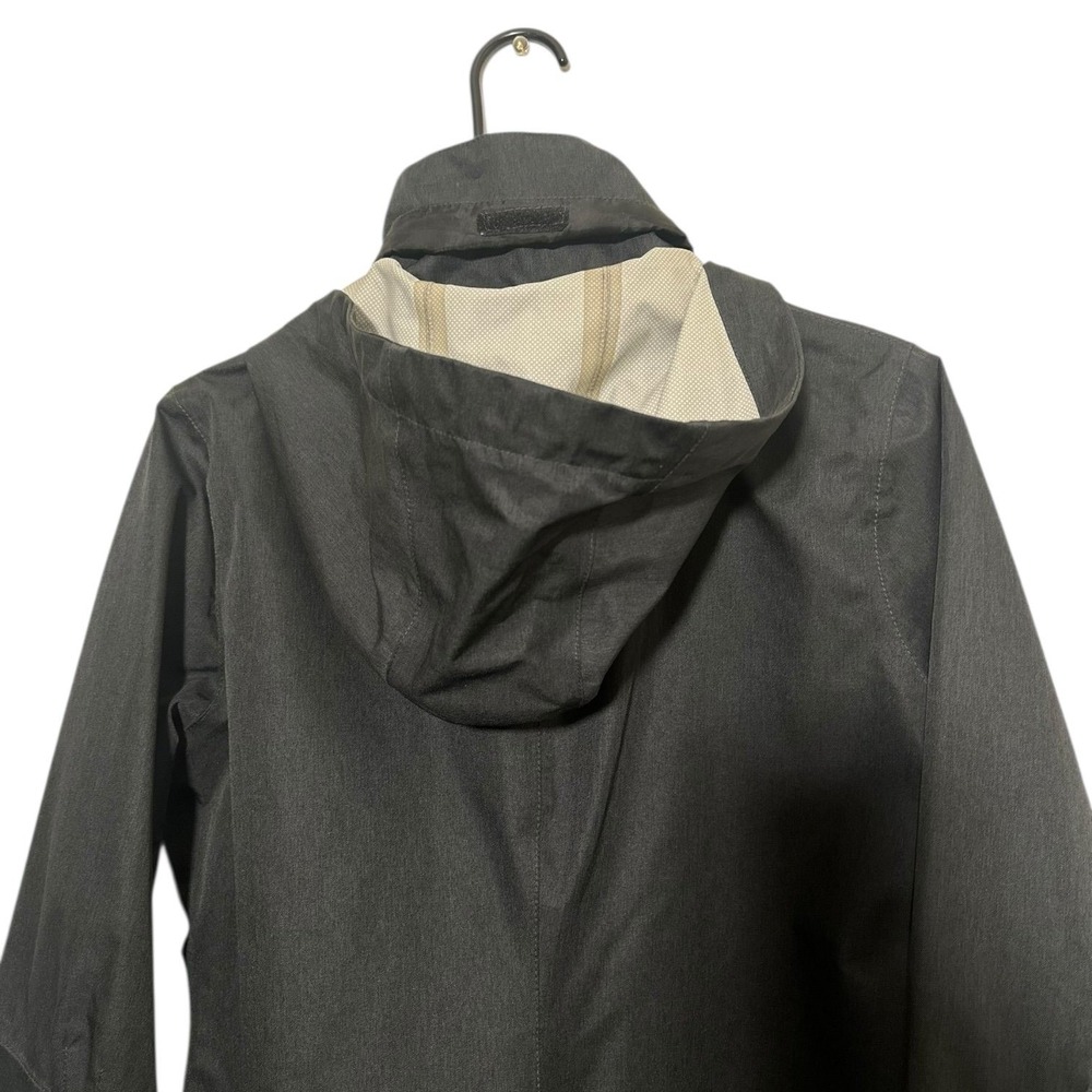 Mondetta Black Hooded Windbreaker Coat Water-Resistant‎ Jacket Women's Size M - Picture 4 of 7